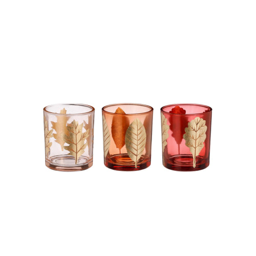 Leaves Tealight Holder 3 Colors