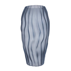 Blue Feline Glass Vase (27 cm)