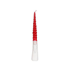 White Santa Candle (35cm)