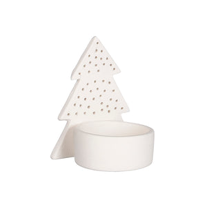 White Candleholder (8.5cm)