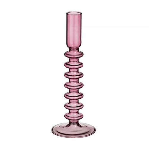 Dark Purple Agios Candle Holder (20 cm)