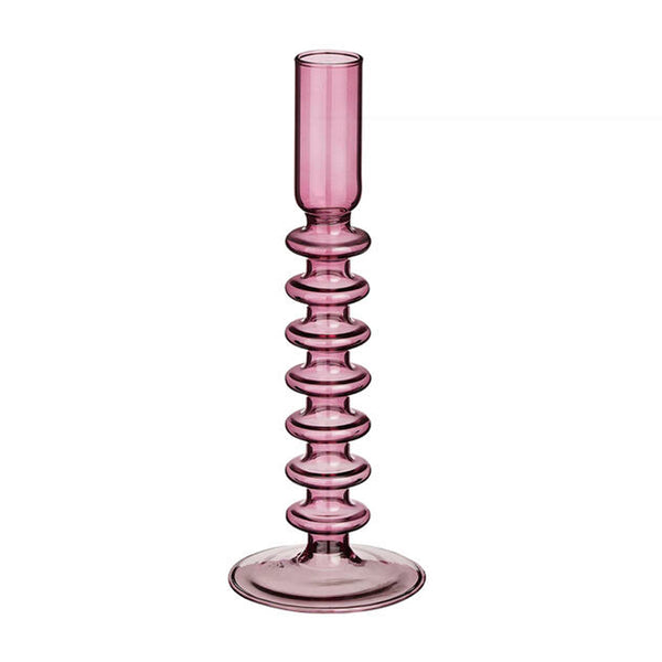 Dark Purple Agios Candle Holder (20 cm)