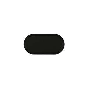 Rama decoration tray black - l28xw14xh2cm