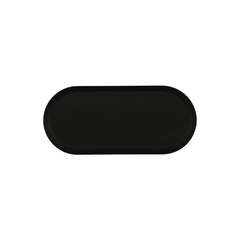Rama decoration tray black - l38xw17xh2cm