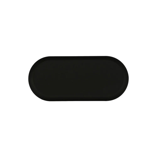 Rama decoration tray black - l38xw17xh2cm