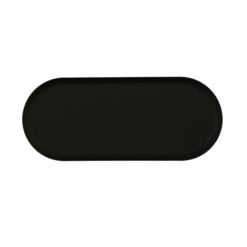 Rama decoration tray black - l48xw20xh2cm