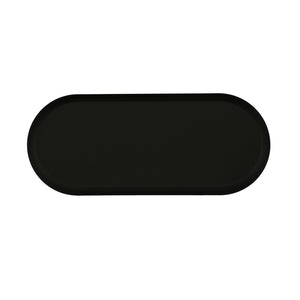 Rama decoration tray black - l48xw20xh2cm