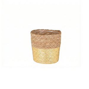Gold Round Rachel Basket (21 cm)