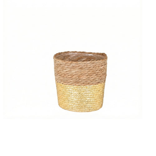 Gold Round Rachel Basket (21 cm)