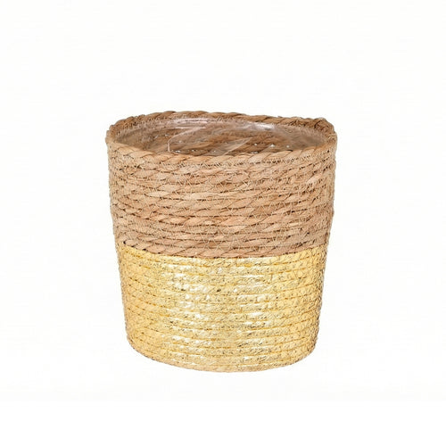Gold Round Rachel Basket (23 cm)
