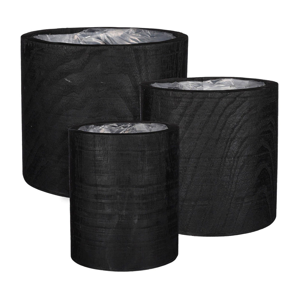 Maud Black Pot (20 cm)