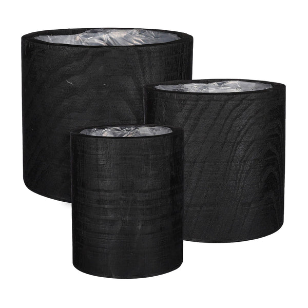Maud Black Pot (22 cm)