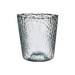 Orchid Glass Hammered Pot (15 cm)