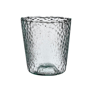 Orchid Glass Hammered Pot (15 cm)