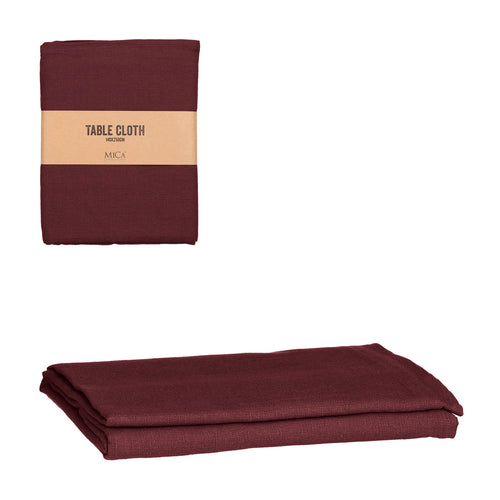 Dark Purple Villia Table Cloth (250cm)