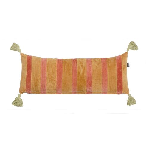 Brown Striped Cushion (25 cm)