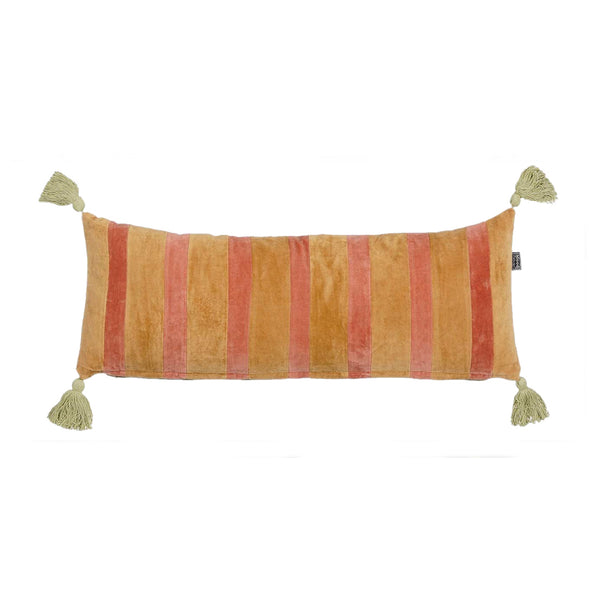 Brown Striped Cushion (25 cm)