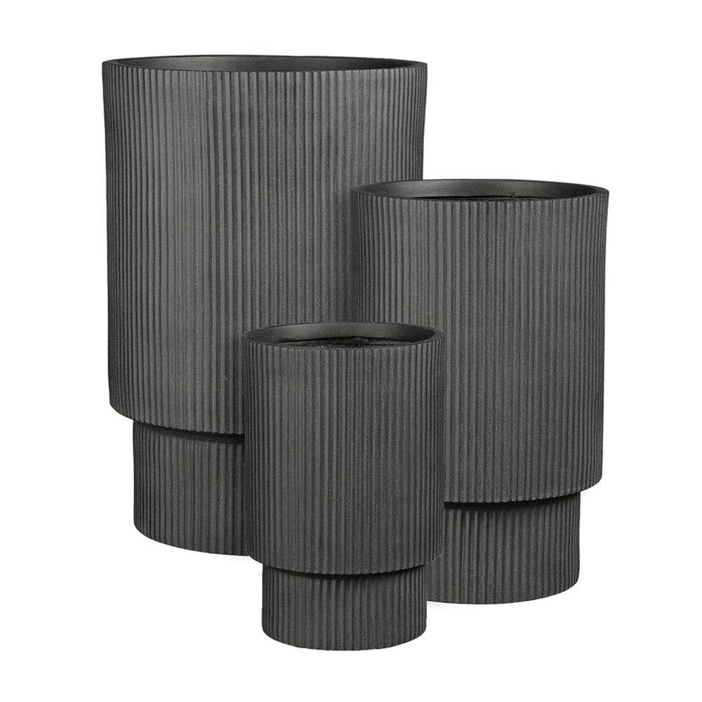 Quito Round Black Pot (55 cm)