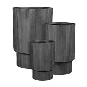 Quito Round Black Pot (55 cm)