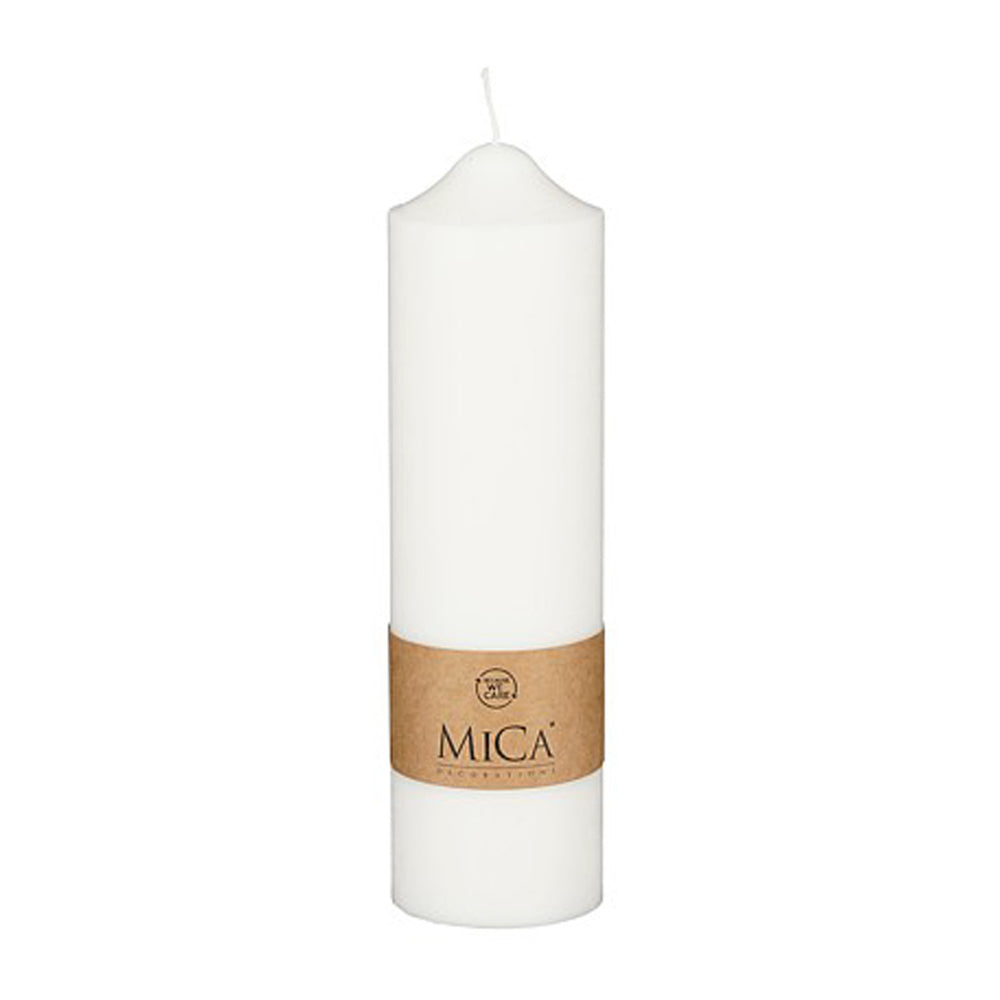 White Candle (25 cm)