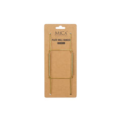 Gold Plate Hanger 19 x W7.5 x H1.5 cm