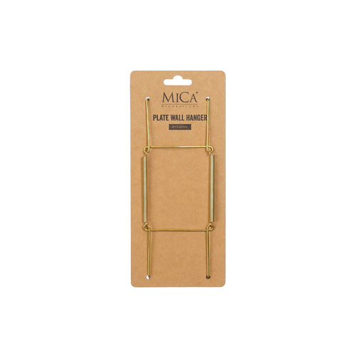 Gold Plate Hanger 19 x W7.5 x H1.5 cm