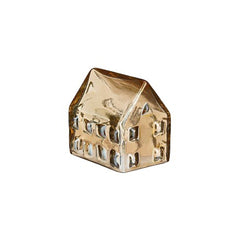 Gold Recycled Glass House (8.5cm)