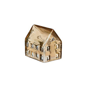 Gold Recycled Glass House (8.5cm)