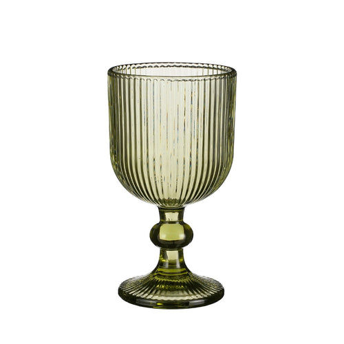 Green Merlot Wine Glass Pack Of 6 (14.5 cm)