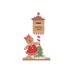 Brown Gingerbread Decoration (31cm)
