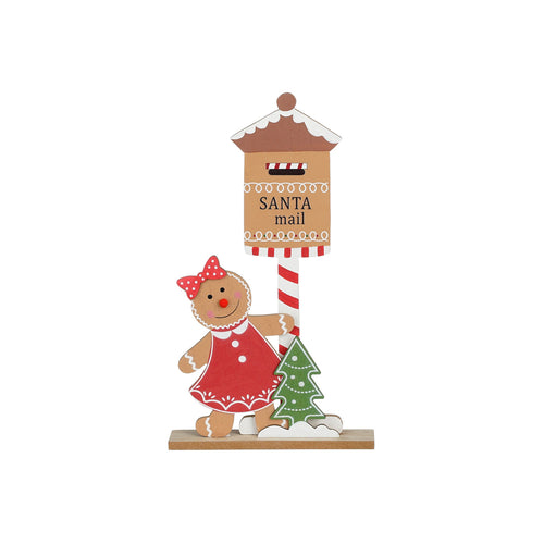 Brown Gingerbread Decoration (31cm)