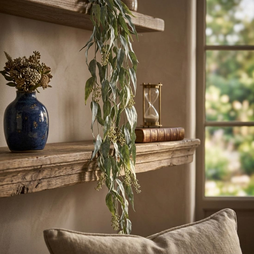 Artificial Hanging Asclepiadaceae Plant (117 cm)
