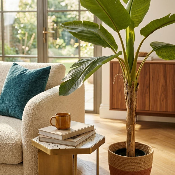 Large Artificial Banana Tree in Pot (120 cm)