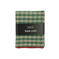 Green Check Table Cloth (250x140cm)