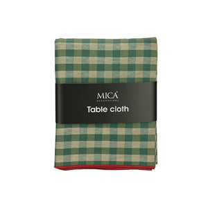 Green Check Table Cloth (250x140cm)