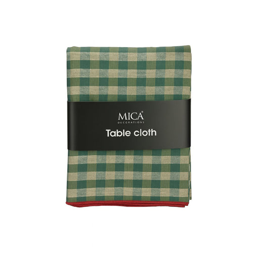 Green Check Table Cloth (250x140cm)