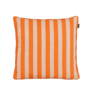 Kim Striped Orange Garden Cushion