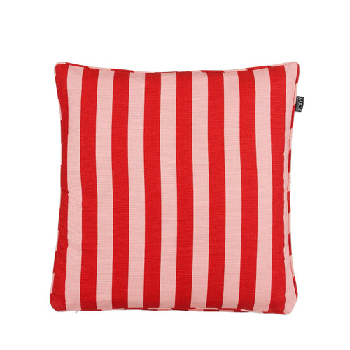 Kim Striped Red Garden Cushion