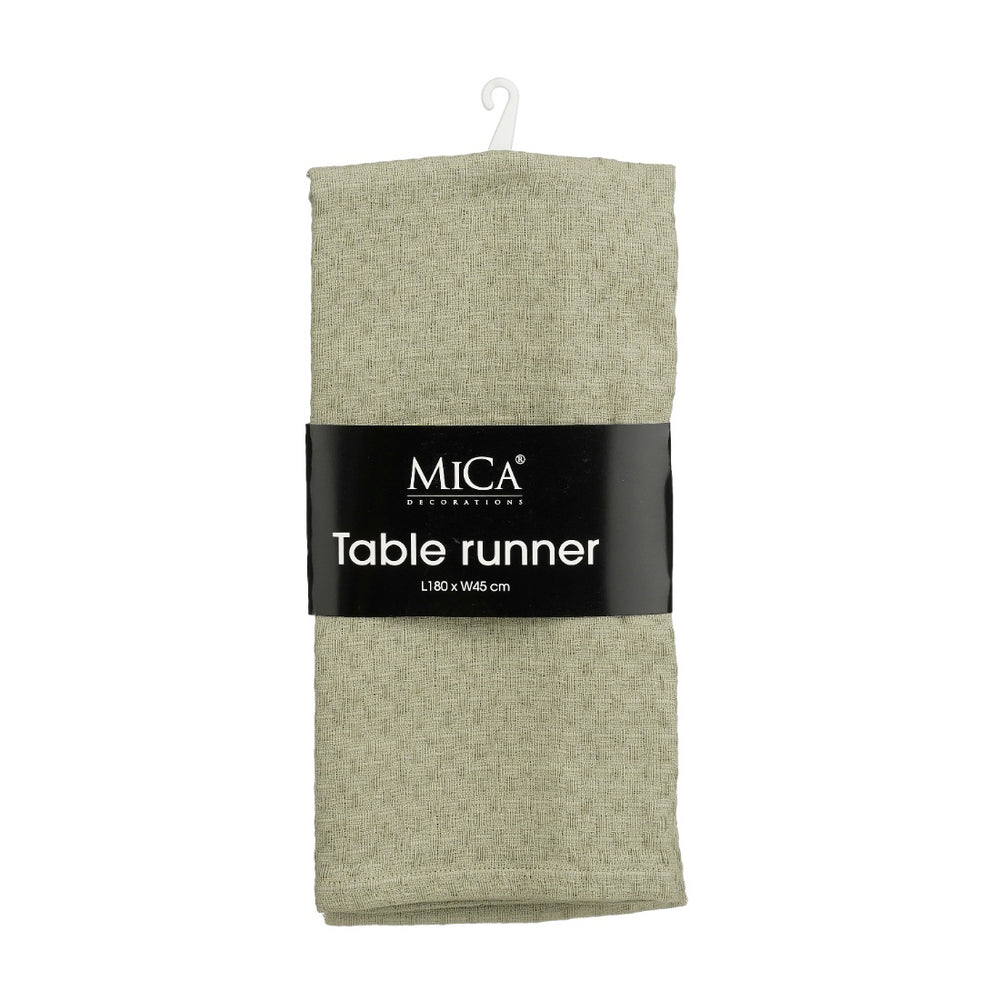 Mandy Green Fabric Table Runner (180 cm)