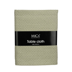 Mandy Green Fabric Tablecloth (250 cm)