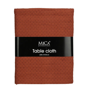 Mandy table cloth brown - l250xw140cm