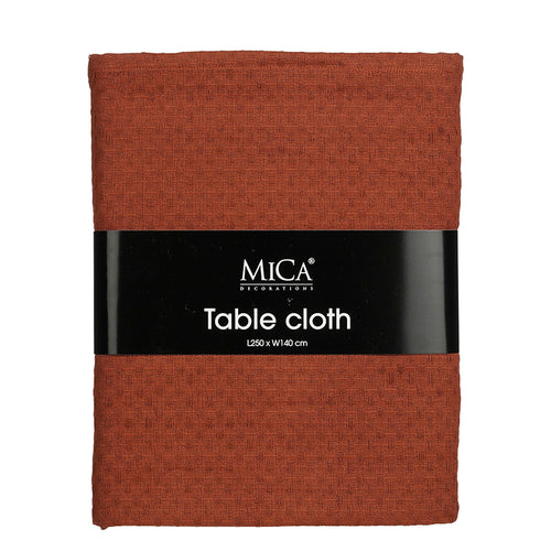 Mandy table cloth brown - l250xw140cm