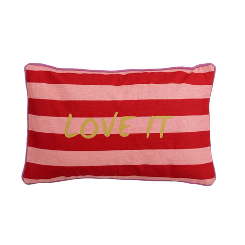 Love It Striped Lumbar Cushion (55 cm)
