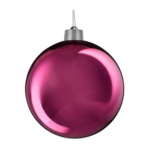 Unbreakable Shiny Fuchsia Bauble (25cm)