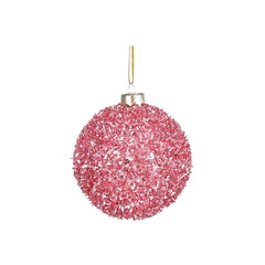 Unbreakable Pink Bauble (8cm)