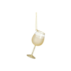Champagne Wineglass Ornament (13cm)
