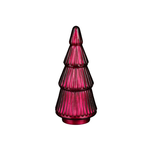 Pink Glass Tree Decoration (25cm)