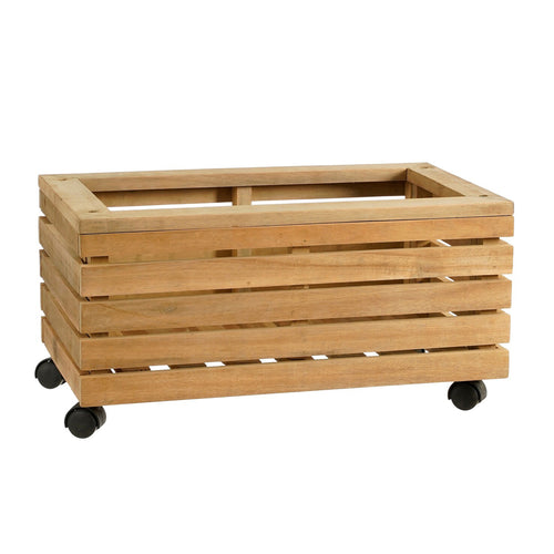 Rectangle Glenwood Planter With Wheels (60 cm)