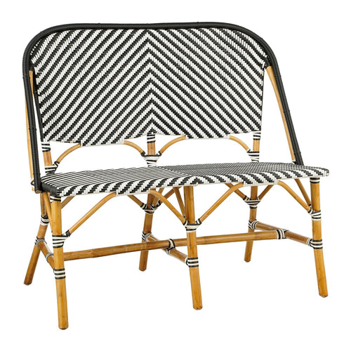 White Mandox Bench (98cm)