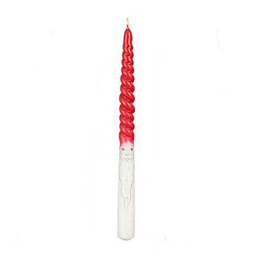 Red Santa Candle (25cm)